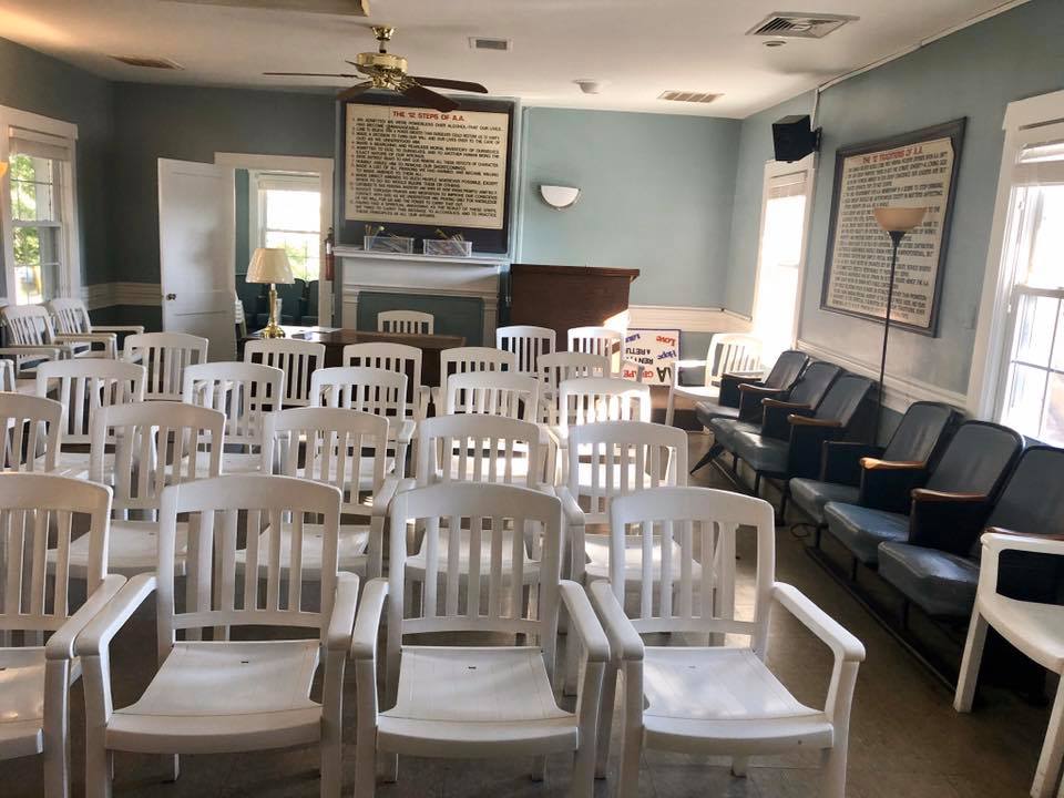 Meeting room inside 202 Friendship House